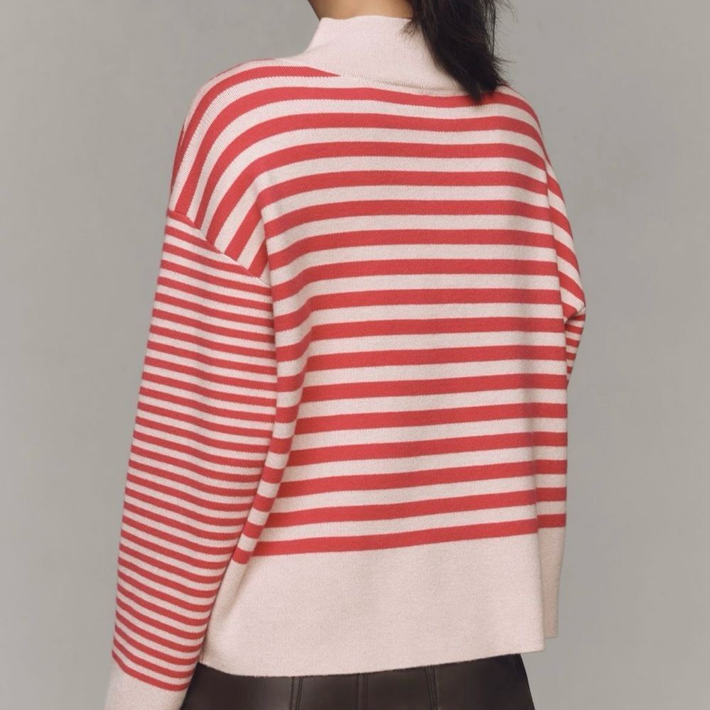 Anthropologie | The Carys Mock-Neck Sweater by Maeve | Size: Small - Picture 2 of 8